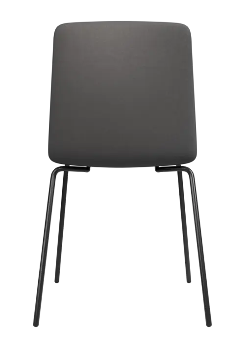 ARCA MEET BLACK, židle konferenční, látka šedá